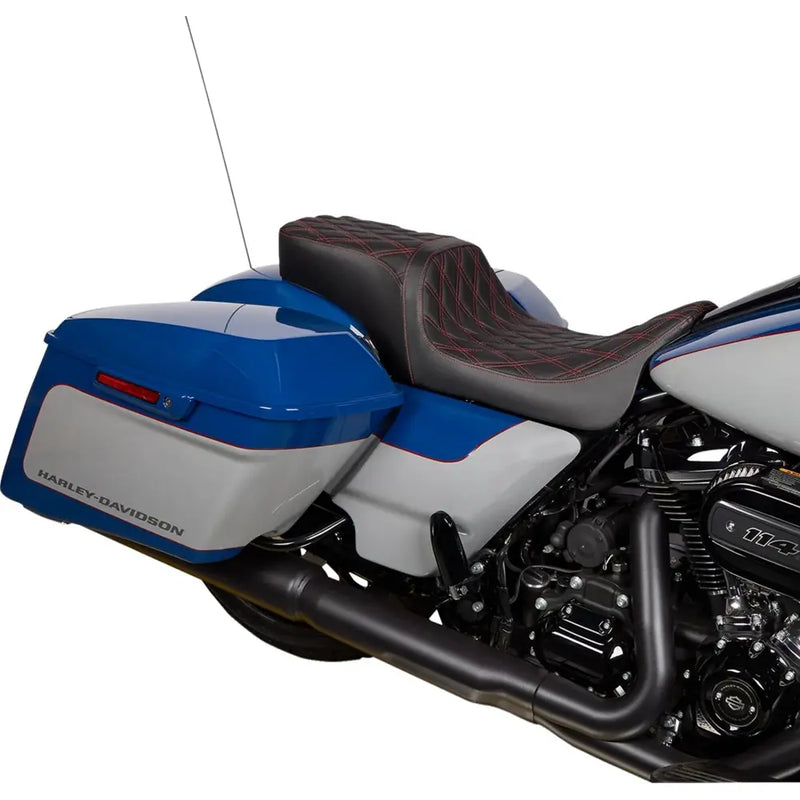 Drag Specialties Sella Performance Predator 2-Up per Harley