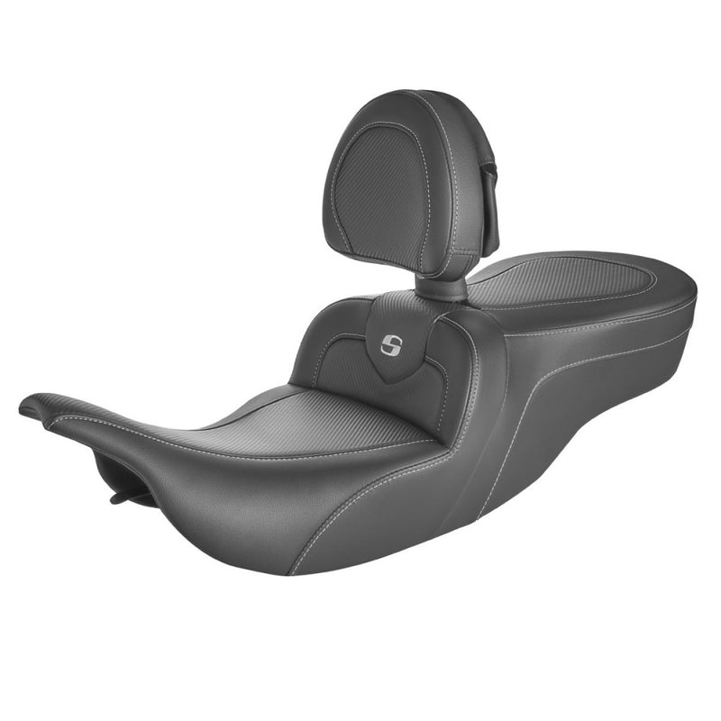 Saddlemen Roadsofa Sedile semplice per Harley