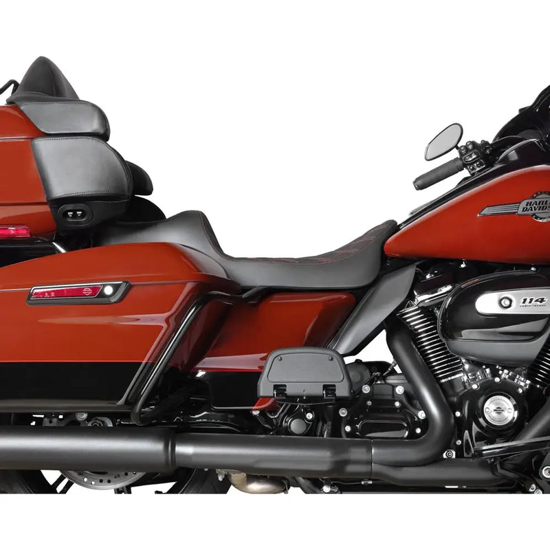 Drag Specialties Sella Predator III 2-Up Extended Reach per Harley