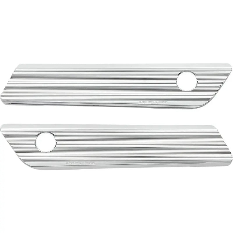 Arlen Ness Copri chiusure per borse laterali calibro 10 per Harley