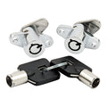 MCS Set di serrature rigide per borse laterali Harley