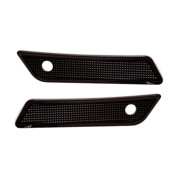 Vity's Design Coperture per chiusure delle borse laterali Diamond per Harley