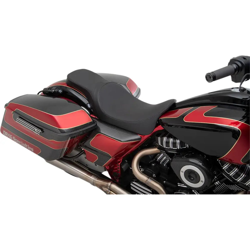 Drag Specialties Sella Predator 2-Up per Harley