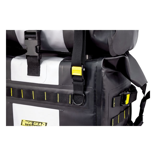 Nelson Rigg Set di borse laterali impermeabili Hurricane 56L per moto
