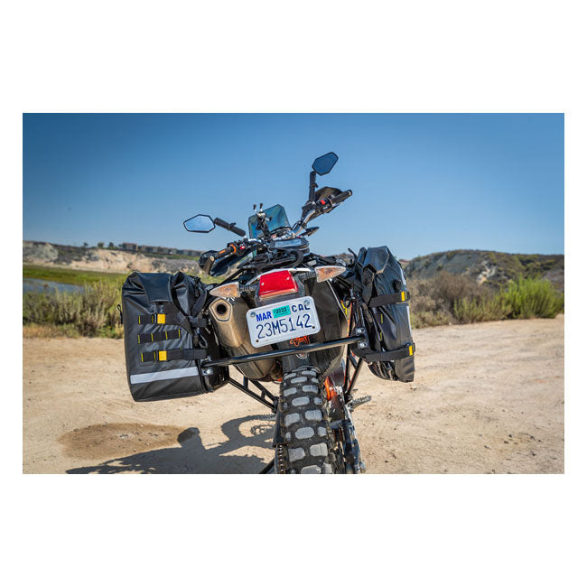 Nelson Rigg Set di borse laterali impermeabili Hurricane 56L per moto