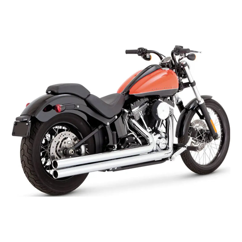 Vance & Hines Scarico lungo Bigshot Chrome per Harley