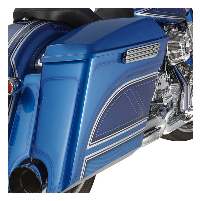 Arlen Ness Copri chiusure per borse laterali calibro 10 per Harley