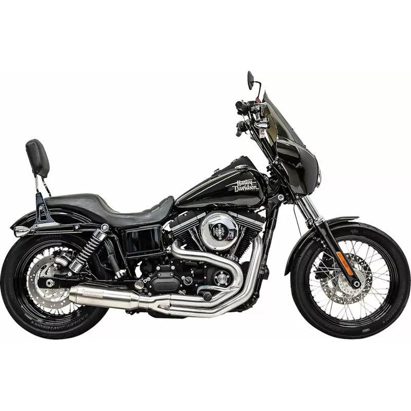 Sistema di scarico Bassani Road Rage Super Bike 2-into-1 per Harley