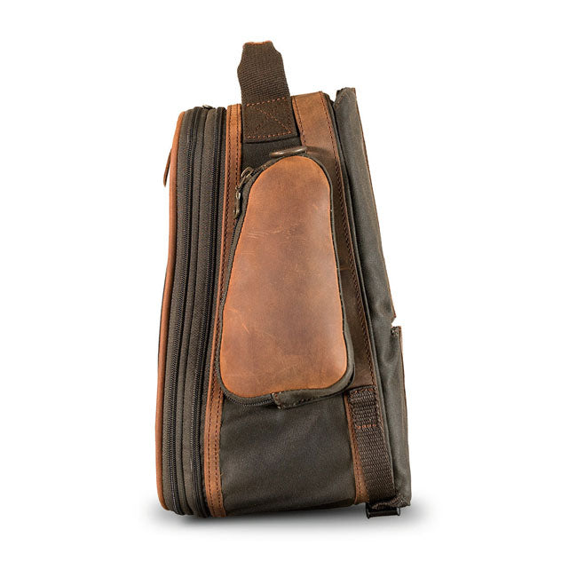 Longride Borsa da serbatoio per moto Heritage cerata