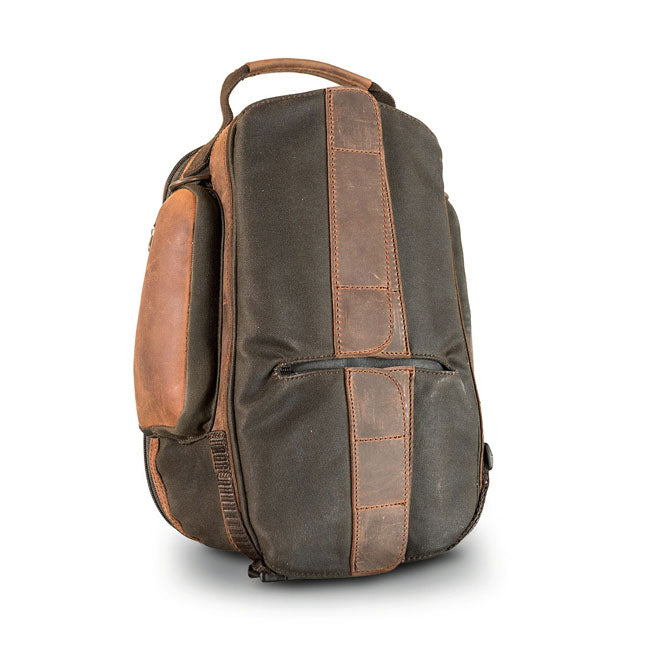Longride Borsa da serbatoio per moto Heritage cerata