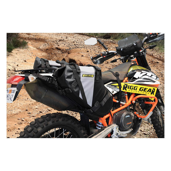 Nelson Rigg Set di borse laterali impermeabili Hurricane Dual Sport 28L per moto