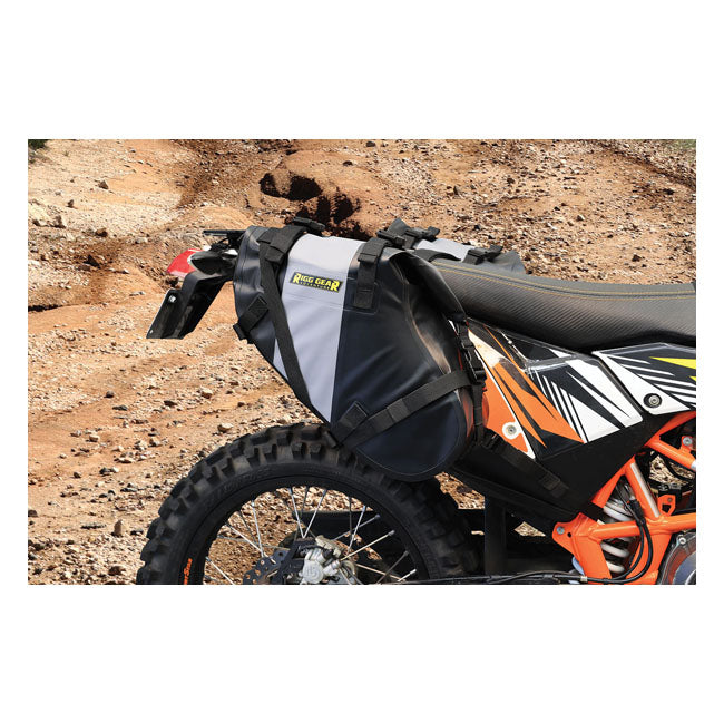 Nelson Rigg Set di borse laterali impermeabili Hurricane Dual Sport 28L per moto