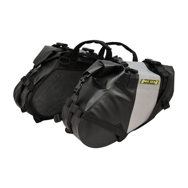 Nelson Rigg Set di borse laterali impermeabili Hurricane Dual Sport 28L per moto