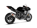 Sistema di scarico Akrapovic Racing Line per Yamaha
