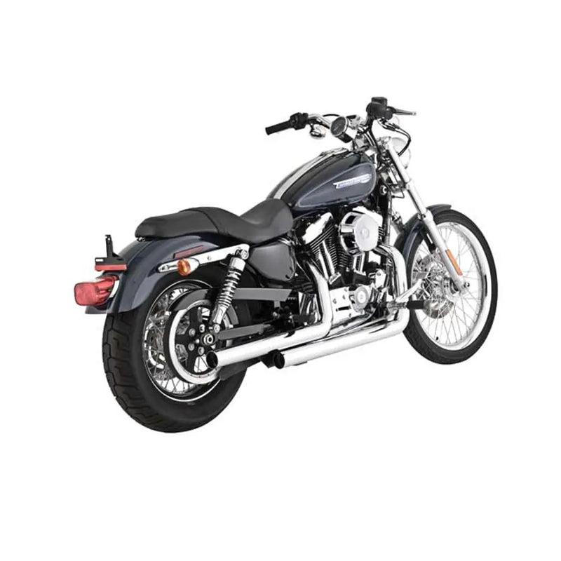 Vance & Hines Scarico Straightshots cromato per Harley