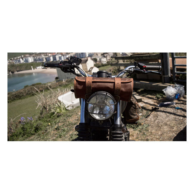 Longride Borsa porta attrezzi classica rotonda per moto