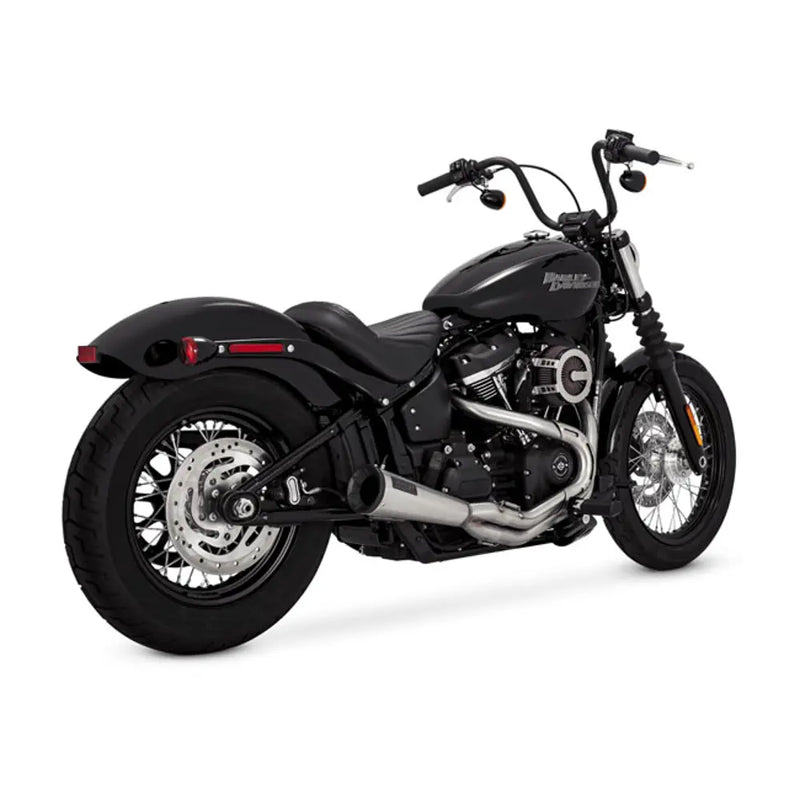 Vance & Hines Scarico 2-into-1 Stainless Upsweep per Harley