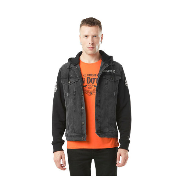 Von Dutch Giacca di jeans nera