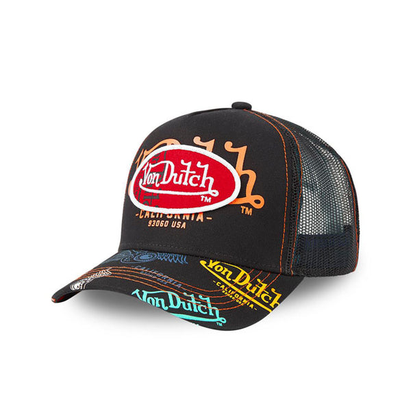 Von Dutch Cappello Logo Everywhere