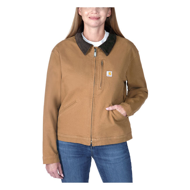 Carhartt Giacca Detroit in tela dal taglio rilassato, donna