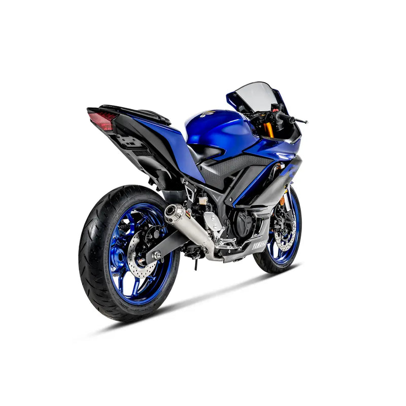 Sistema di scarico Akrapovic Racing Line per Yamaha