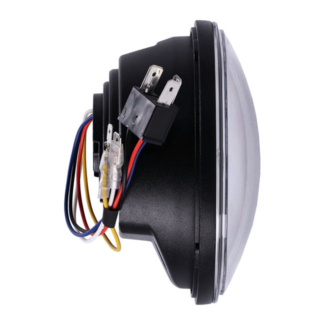SMP Beam Splitter 5,75" Inserto per fari a LED per moto