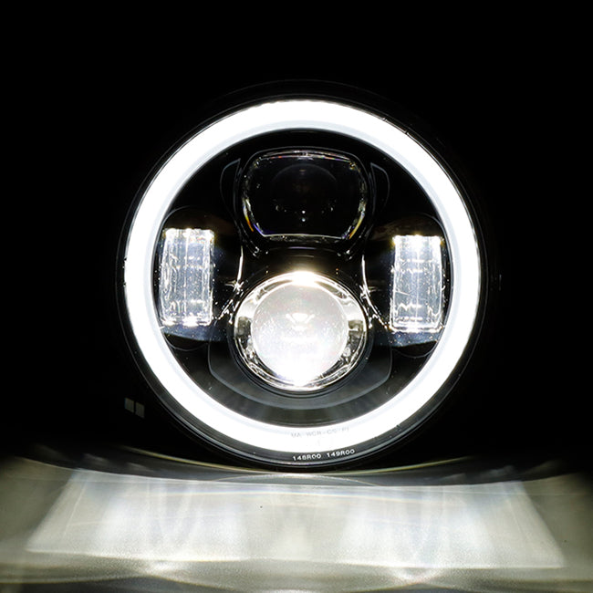 SMP Beam Dominator 7" Faro a LED per motociclette