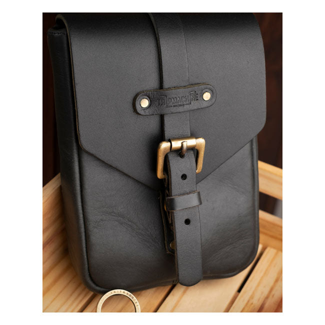 Borsa da serbatoio per moto Trip Machine Vintage Leather 1,3 L