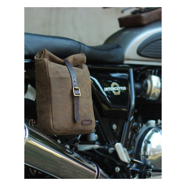 Borsa da moto / borsa a tracolla Trip Machine Vintage Leather 3,3 L