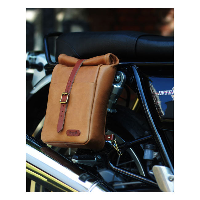Borsa da moto / borsa a tracolla Trip Machine Vintage Leather 3,3 L