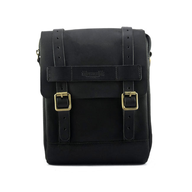 Trip Machine Borsa da moto vintage in pelle da 4,4 litri per serbatoio/codino
