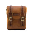Trip Machine Borsa da moto vintage in pelle da 4,4 litri per serbatoio/codino