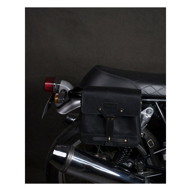 Borsa da motociclista vintage in pelle Trip Machine