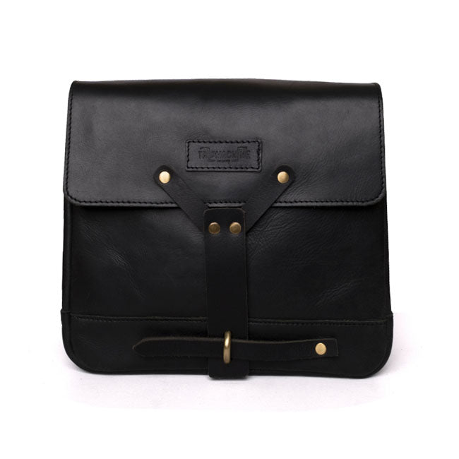 Borsa da motociclista vintage in pelle Trip Machine