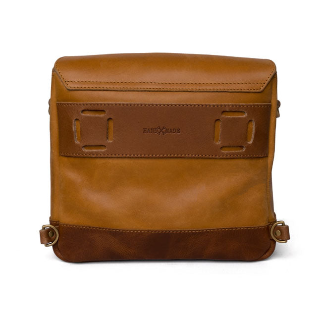 Borsa da motociclista vintage in pelle Trip Machine
