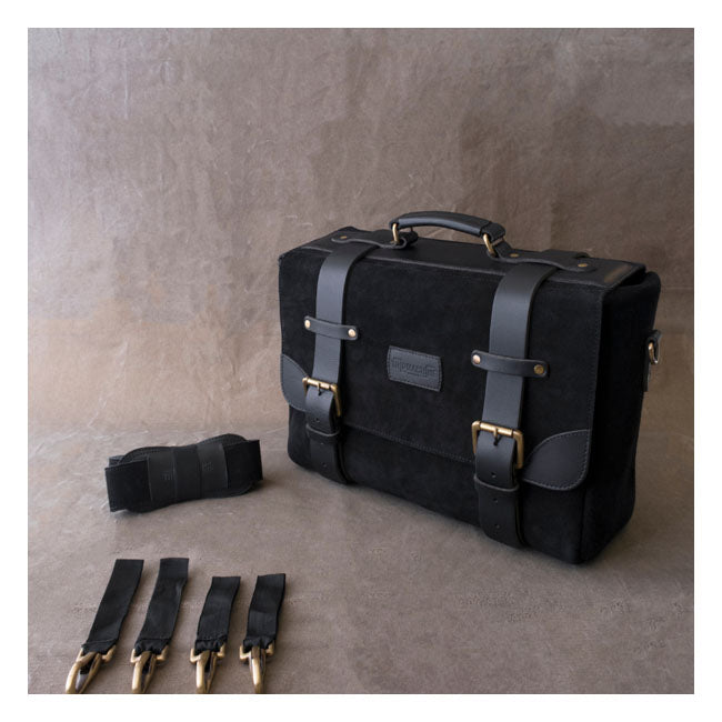 Borsa da moto Trip Machine Vintage Leather Warrior