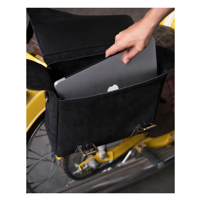 Borsa da moto Trip Machine Vintage Leather Warrior