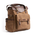 Borsa da moto / zaino Trip Machine Vintage Leather Outlander in pelle vintage