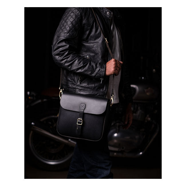 Borsa da moto in pelle Trip Machine Classic