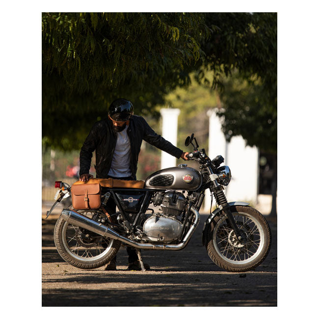 Borsa da moto in pelle Trip Machine Classic