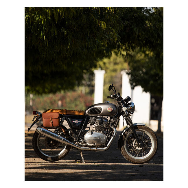 Borsa da moto in pelle Trip Machine Classic