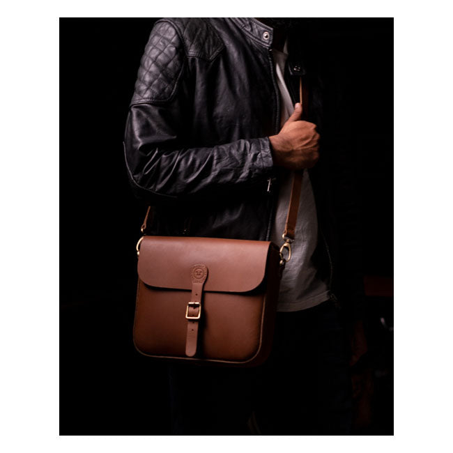 Borsa da moto in pelle Trip Machine Classic