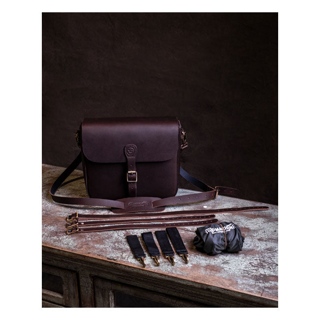 Borsa da moto in pelle Trip Machine Classic