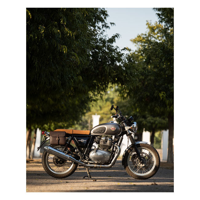 Borsa da moto in pelle Trip Machine Classic