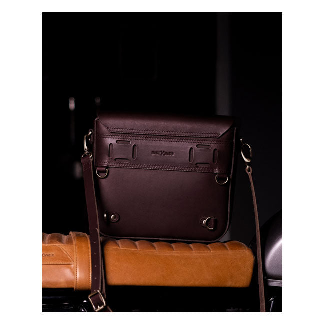 Borsa da moto in pelle Trip Machine Classic