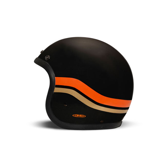 DMD Casco da moto aperto personalizzato retrò