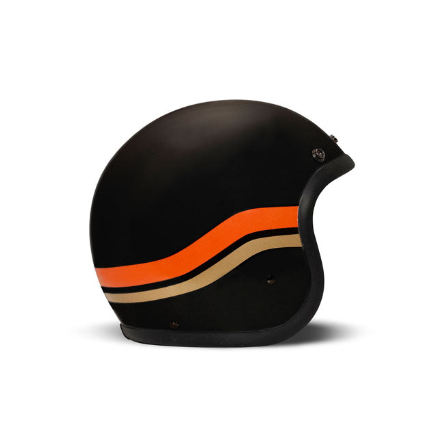 DMD Casco da moto aperto personalizzato retrò
