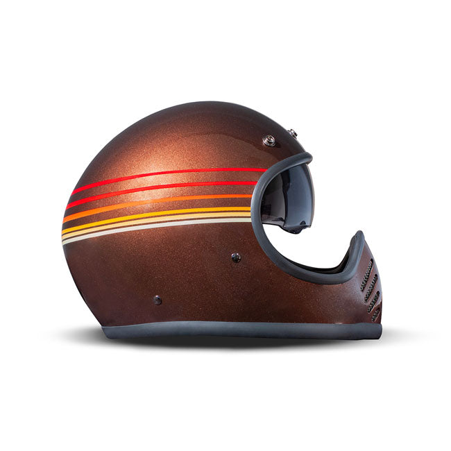 DMD Casco da moto MX Seventyseven Retro