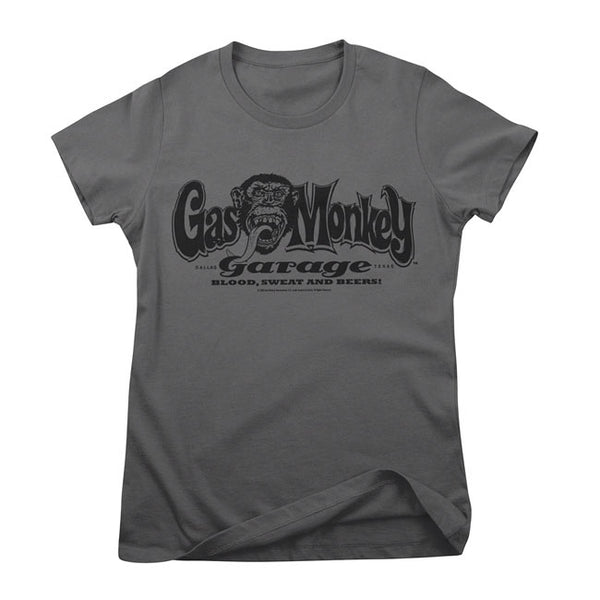 Maglietta Gas Monkey Garage Logo Donna