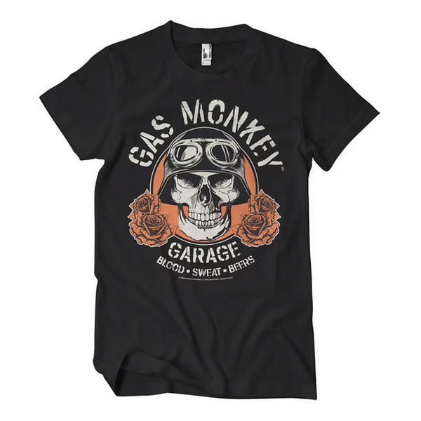 Maglietta Gas Monkey Garage Skull